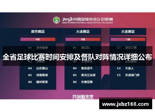 全省足球比赛时间安排及各队对阵情况详细公布